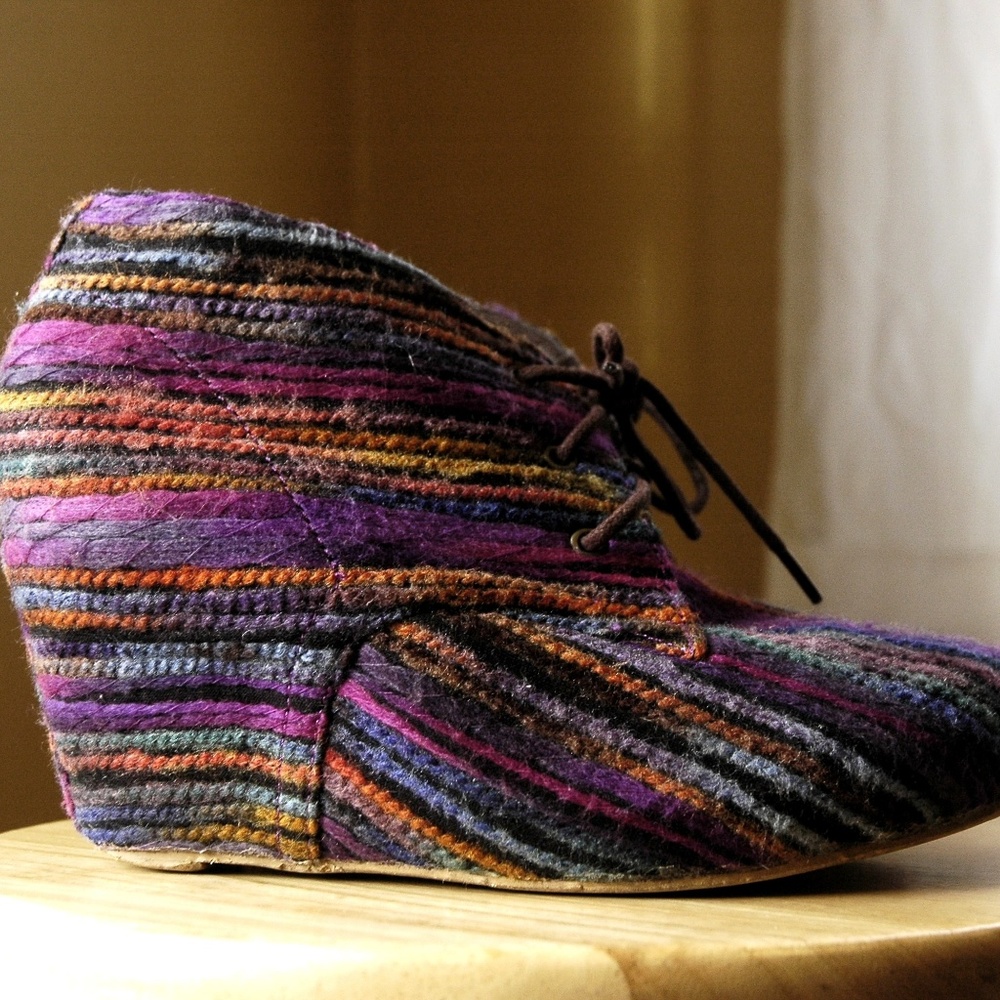 Funky Colorful Wedges